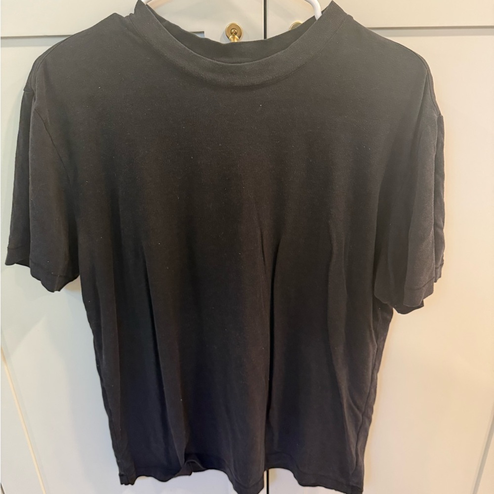 SKIMS Black boyfriend T-Shirt